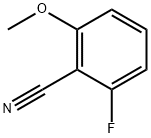 2-Fluoro-6-methoxybenzonitrile Structure