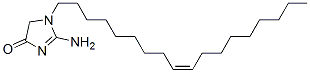 2-アミノ-1,5-ジヒドロ-1-[(Z)-9-オクタデセニル]-4H-イミダゾール-4-オン 化学構造式