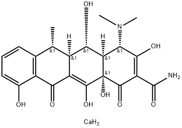 多西环素钙,94088-85-4,结构式
