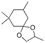 2,7,7,9-tetramethyl-1,4-dioxaspiro[4.5]decane Structure