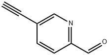5-エチニルピコリンアルデヒド 化学構造式