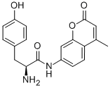 L-チロシン 7-アミド-4-メチルクマリン 化学構造式