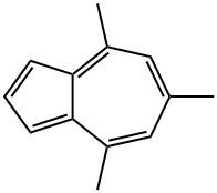 4,6,8-トリメチルアズレン 化学構造式