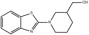 (1-Benzothiazol-2-yl-piperidin-3-yl)-Methanol, 98+% C13H16N2OS, MW: 248.35 Structure