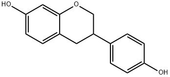 (+/-)-EQUOL Structure