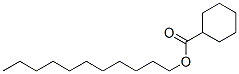 undecyl cyclohexanecarboxylate Structure