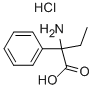 2-amino-2-phenylbutyric acid hydrochloride 结构式