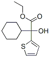 ethyl alpha-cyclohexyl-alpha-hydroxythiophen-2-acetate Structure