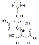 4,5-dihydro-2-methyl-1H-imidazole [R-(R*,R*)]-ditartrate 结构式