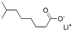 lithium 7-methyloctanoate 结构式