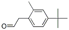 (4-tert-butyl-o-tolyl)acetaldehyde Structure