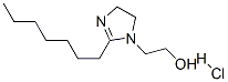 2-heptyl-4,5-dihydro-1H-imidazol-1-ethanol monohydrochloride 结构式