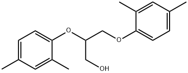 2,3-bis(2,4-dimethylphenoxy)propan-1-ol Structure