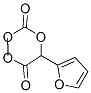 α-[(メトキシカルボニル)オキシ]-2-フラン酢酸メチル 化学構造式