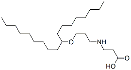 (Z)-N-[3-(9-octadecyloxy)propyl]-beta-alanine Structure