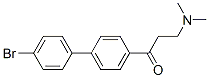 1-(4'-bromo[1,1'-biphenyl]-4-yl)-3-(dimethylamino)propan-1-one Structure