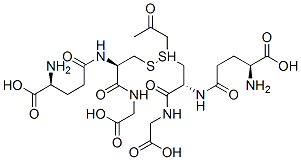 S-(acetonyl)glutathione Struktur