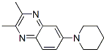 Quinoxaline,  2,3-dimethyl-6-(1-piperidinyl)- Structure