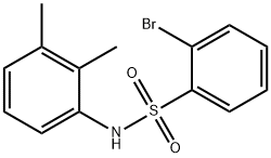 2-溴-N-(2,3-二甲基苯基)苯磺酰胺,941294-37-7,结构式