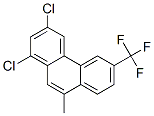 1,3-dichloro-9-methyl-6-(trifluoromethyl)phenanthrene 结构式