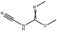 N-CYANO-N',O-DIMETHYLISOUREA Struktur