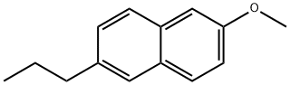 6-PROPYL-2-METHOXYLNAPHTHALINE Structure