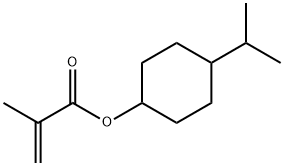 4-isopropylcyclohexyl methacrylate Struktur