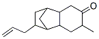 1,3,4,4a,5,7,8,8a-オクタヒドロ-7-メチル-2-(2-プロペニル)-1,4-メタノナフタレン-6(2H)-オン 化学構造式