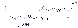 3-(2-hydroxyethyl)-6,10,13-trioxa-3-azahexadecane-1,8,15,16-tetrol Structure