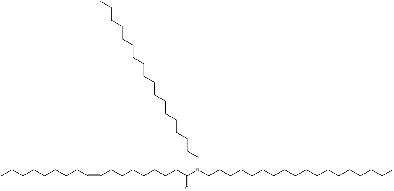 (Z)-N,N-dioctadecyl-9-octadecenamide 结构式