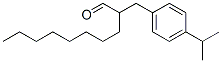 4-イソプロピル-α-オクチルベンゼンプロピオンアルデヒド 化学構造式