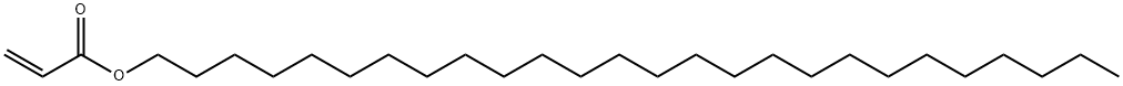 アクリル酸ヘキサコサン-1-イル 化学構造式