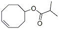 イソ酪酸4-シクロオクテン-1-イル 化学構造式