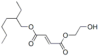 2-ethylhexyl 2-hydroxyethyl 2-butenedioate 结构式