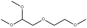 1,1-ジメトキシ-2-(2-メトキシエトキシ)エタン 化学構造式