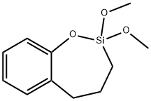 2,3,4,5-テトラヒドロ-2,2-ジメトキシ-1,2-ベンゾオキサシレピン 化学構造式