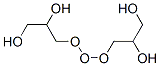 1,1'-オキシビス(1,2,3-プロパントリオール) 化学構造式