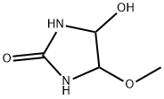 4-hydroxy-5-methoxyimidazolidin-2-one 结构式