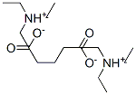 bis(triethylammonium) glutarate 结构式