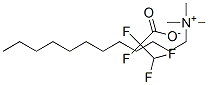 (dodecyl)trimethylammonium 2,2,3,3-tetrafluoropropionate Structure