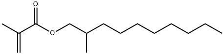 2-methyldecyl methacrylate Struktur