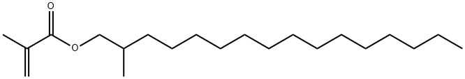 2-methylhexadecyl methacrylate 结构式