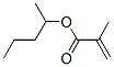 1-methylbutyl methacrylate Structure