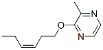 2-[(Z)-3-ヘキセニルオキシ]-3-メチルピラジン 化学構造式