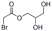 ブロモ酢酸2,3-ジヒドロキシプロピル 化学構造式