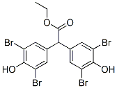 ethyl bis(3,5-dibromo-4-hydroxyphenyl)acetate,94159-40-7,结构式