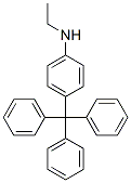 N-ethyl-4-(triphenylmethyl)aniline Structure