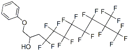 4,4,5,5,6,6,7,7,8,8,9,9,10,11,11,11-hexadecafluoro-1-phenoxy-10-(trifluoromethyl)undecan-2-ol Structure