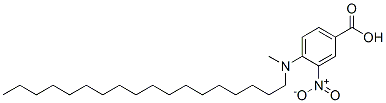 4-(methyloctadecylamino)-3-nitrobenzoic acid 结构式