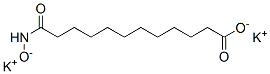 N-(ポタシオオキシ)ドデカンアミド 化学構造式
